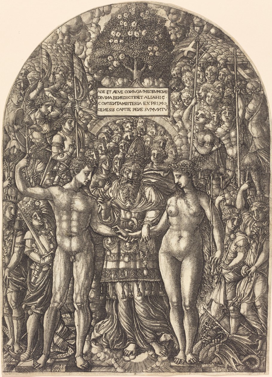El Matrimonio de Adán y Eva de Jean Duvet