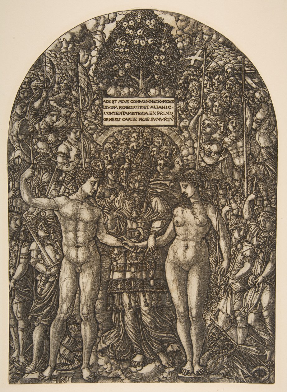 El matrimonio de Adán y Eva de Jean Duvet