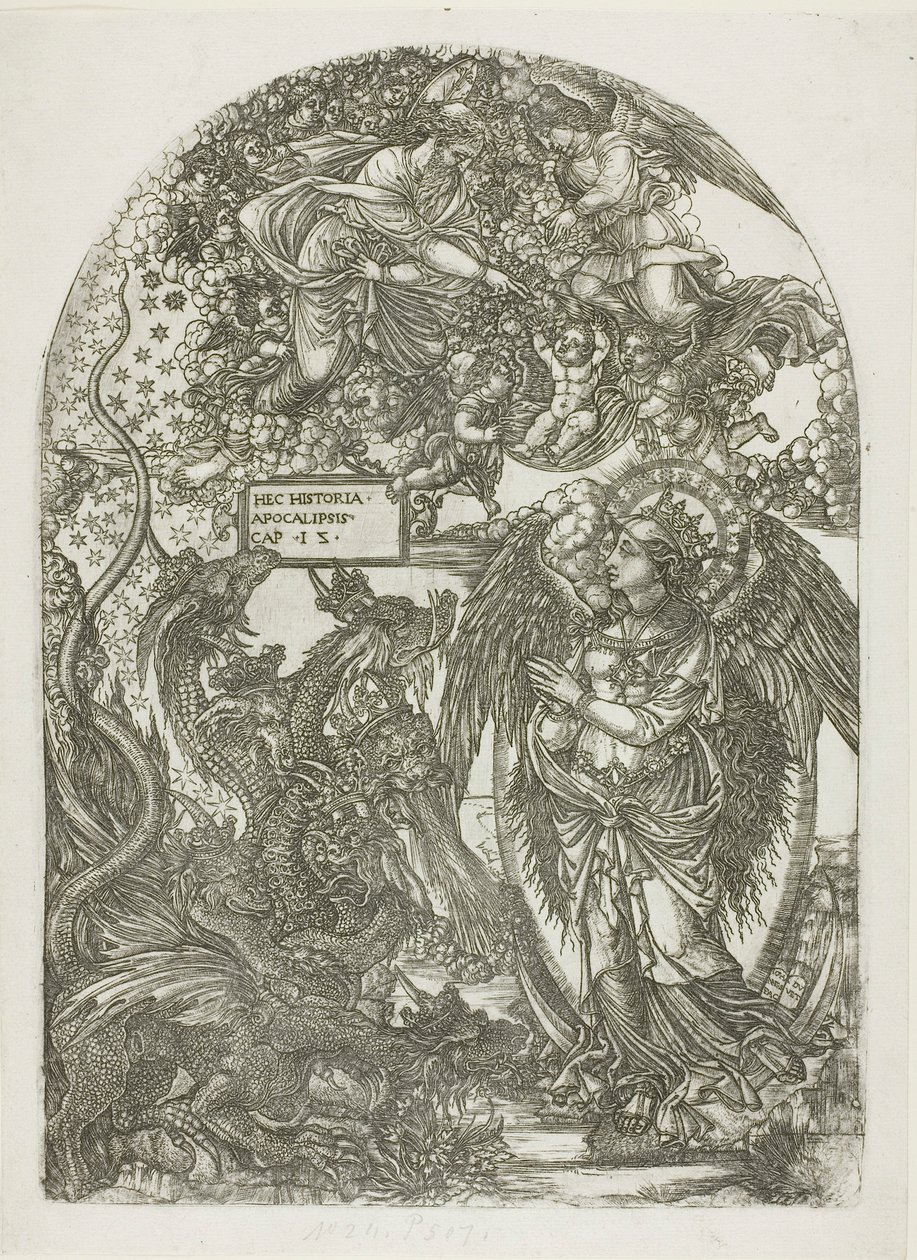 La mujer vestida de sol de Jean Duvet