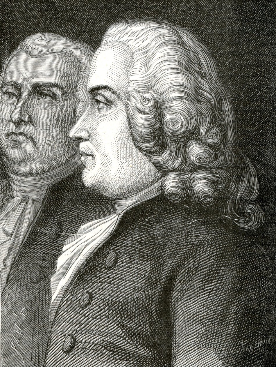 Revolución Francesa 1789-1799 Tronchet y Malesherbes Guillaume Chretien de Lamoignon de Malesherbes de Jean Edouard (1824 99) Dargent