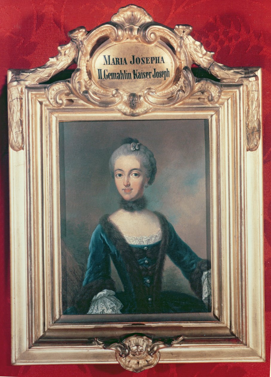 María Josefa de Baviera, segunda esposa de José II (1741-90) Emperador del Sacro Imperio Romano de Jean Étienne Liotard