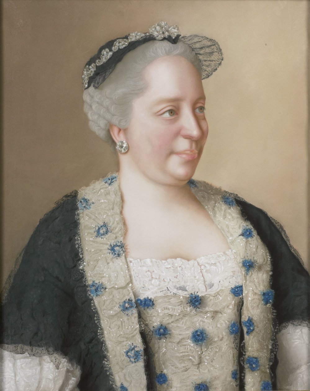 María Teresa de Austria (1717-80), archiduquesa de Austria, reina de Hungría y Bohemia, emperatriz romano-alemana de Jean Étienne Liotard