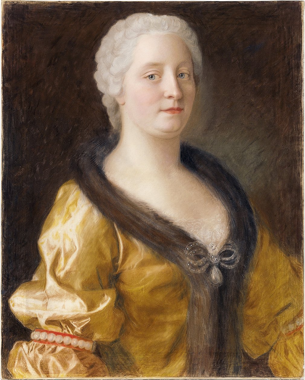 Retrato de la Emperatriz María Teresa de Austria de Jean Étienne Liotard