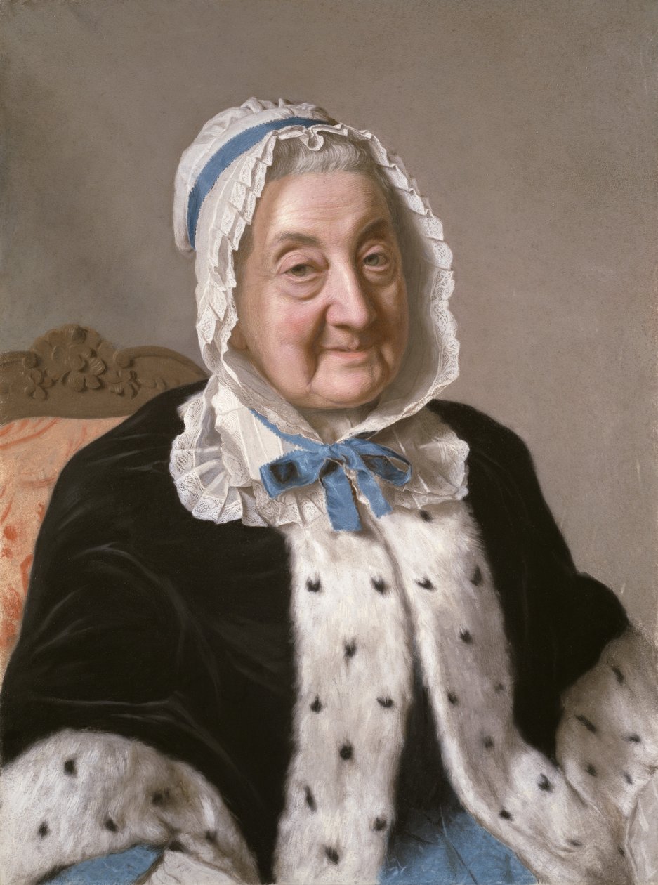 Retrato de Marthe Marie Tronchin de Jean Étienne Liotard