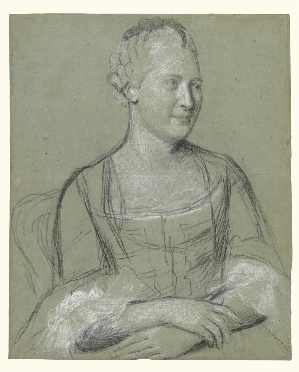 Retrato de mujer de Jean Étienne Liotard