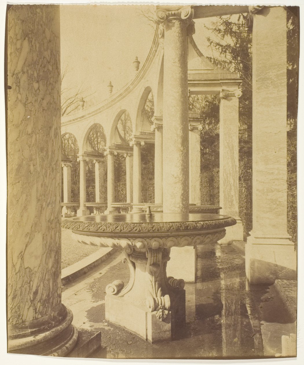 Bosquet de la Colonnade, las cuencas de Jean Eugène Auguste Atget