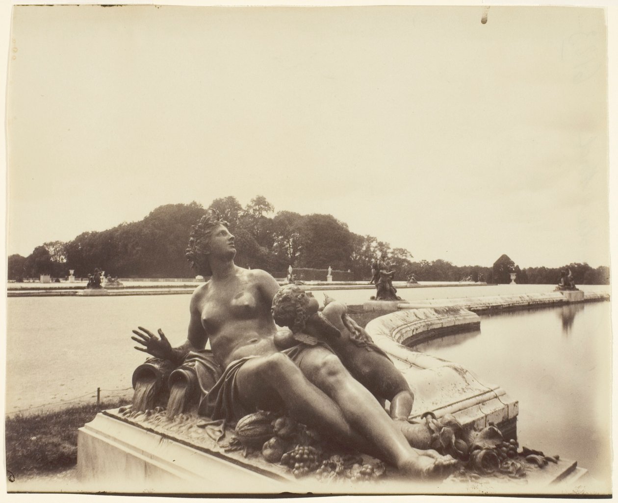 Versalles, Cuenca Norte de Jean Eugène Auguste Atget