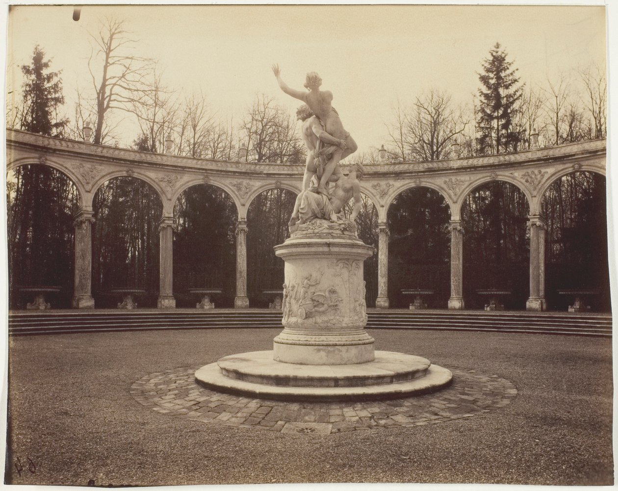 Versalles, Bosquet de la Colonnade de Jean Eugène Auguste Atget