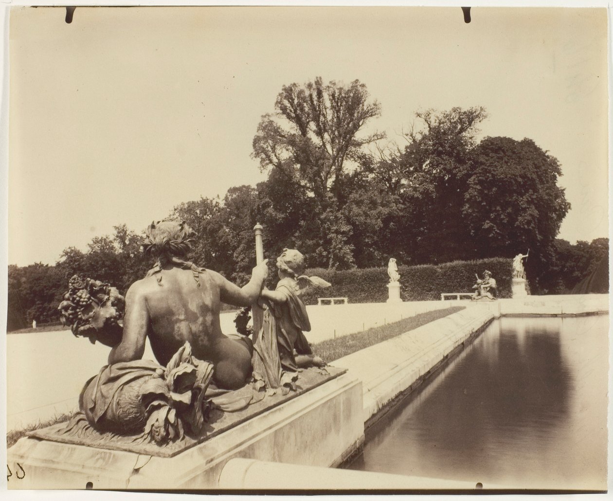 Versalles, esquina del parque de Jean Eugène Auguste Atget