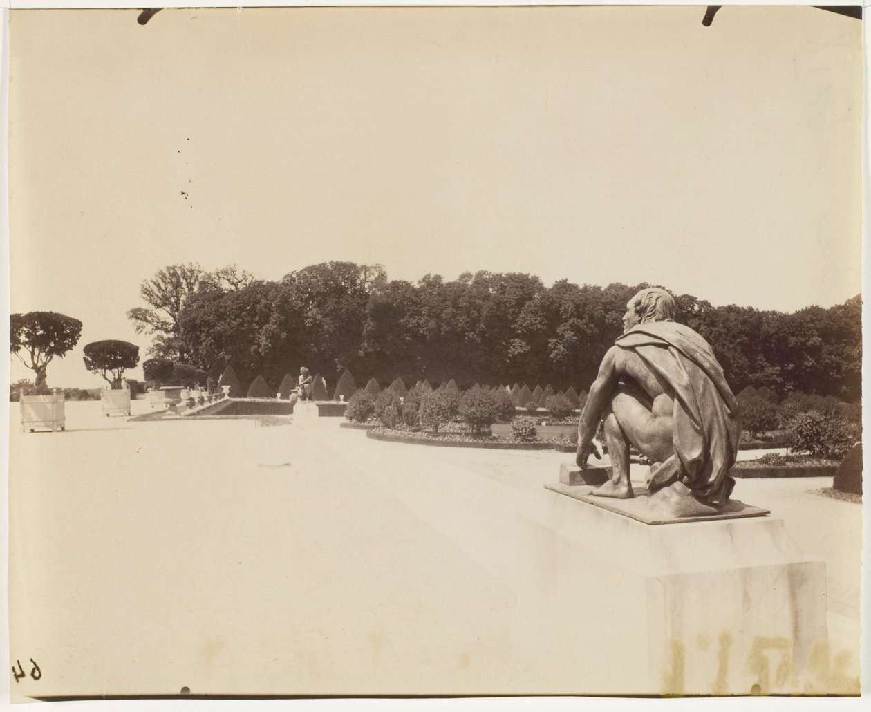 Versalles, esquina del parque de Jean Eugène Auguste Atget