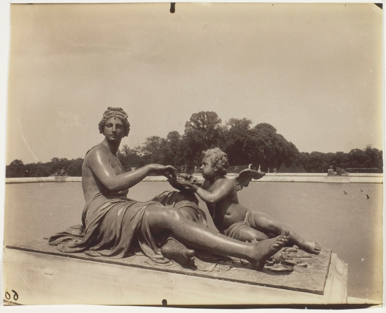 Versalles, esquina del parque de Jean Eugène Auguste Atget