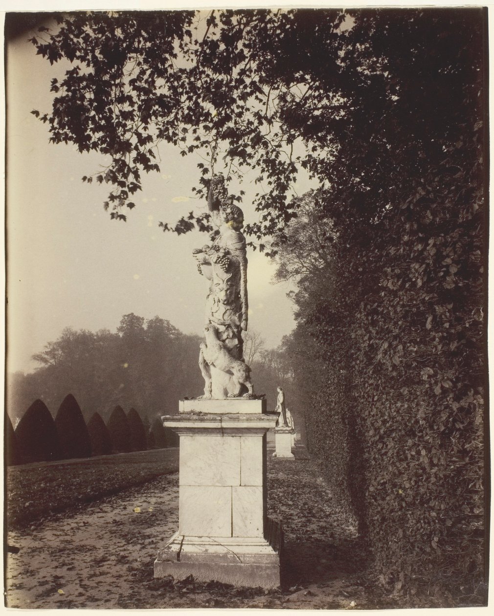 Versalles, esquina del parque de Jean Eugène Auguste Atget