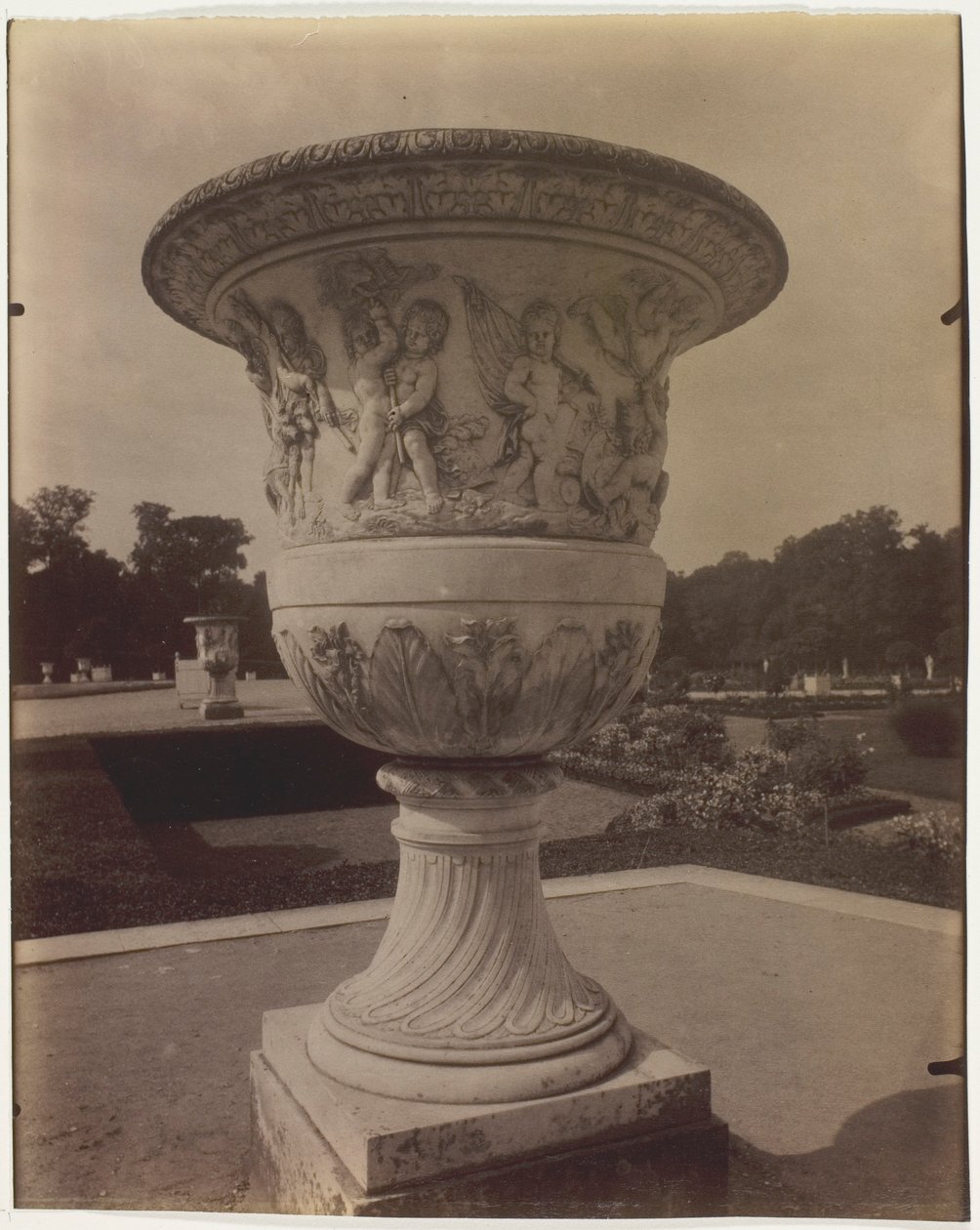Versalles, Jarrón de Jean Eugène Auguste Atget
