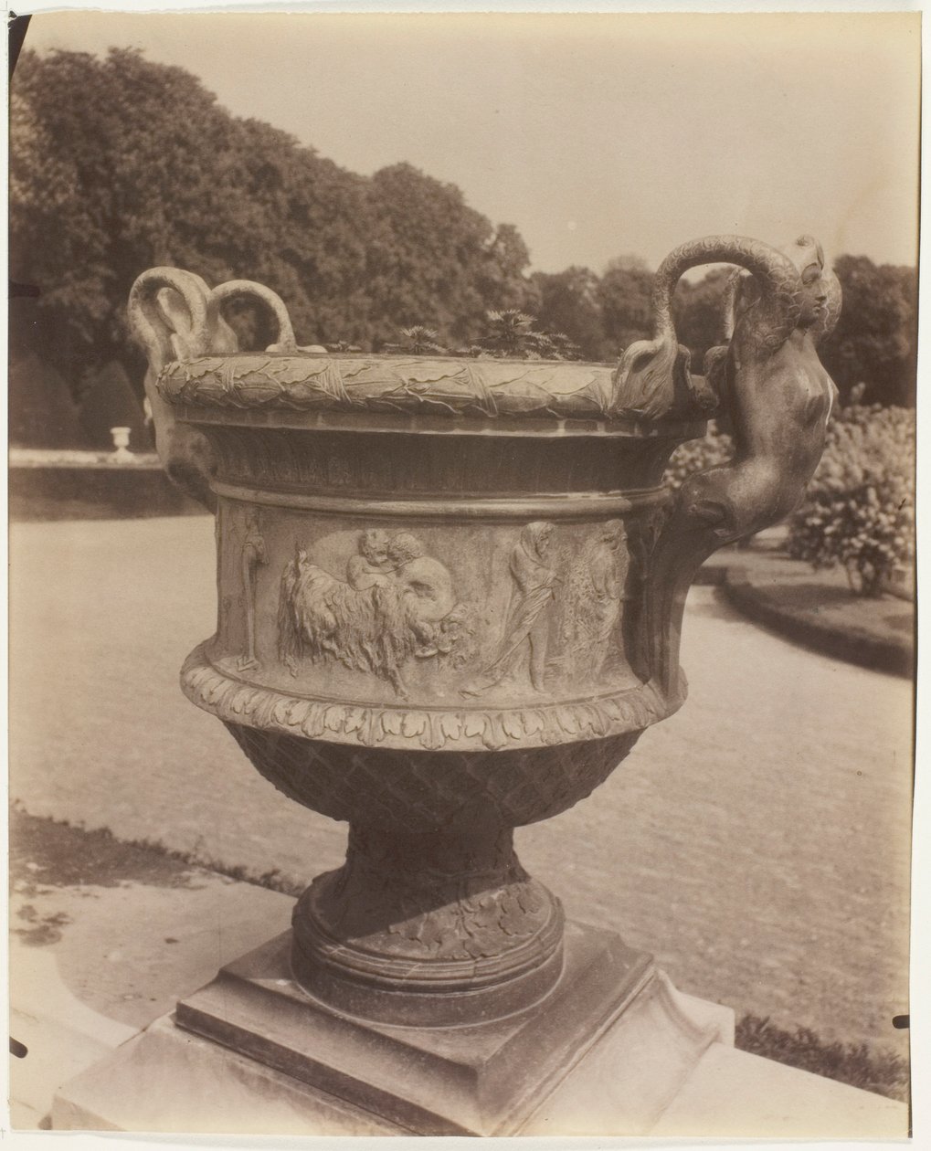 Versailles, Jarrón de Ballin de Jean Eugène Auguste Atget