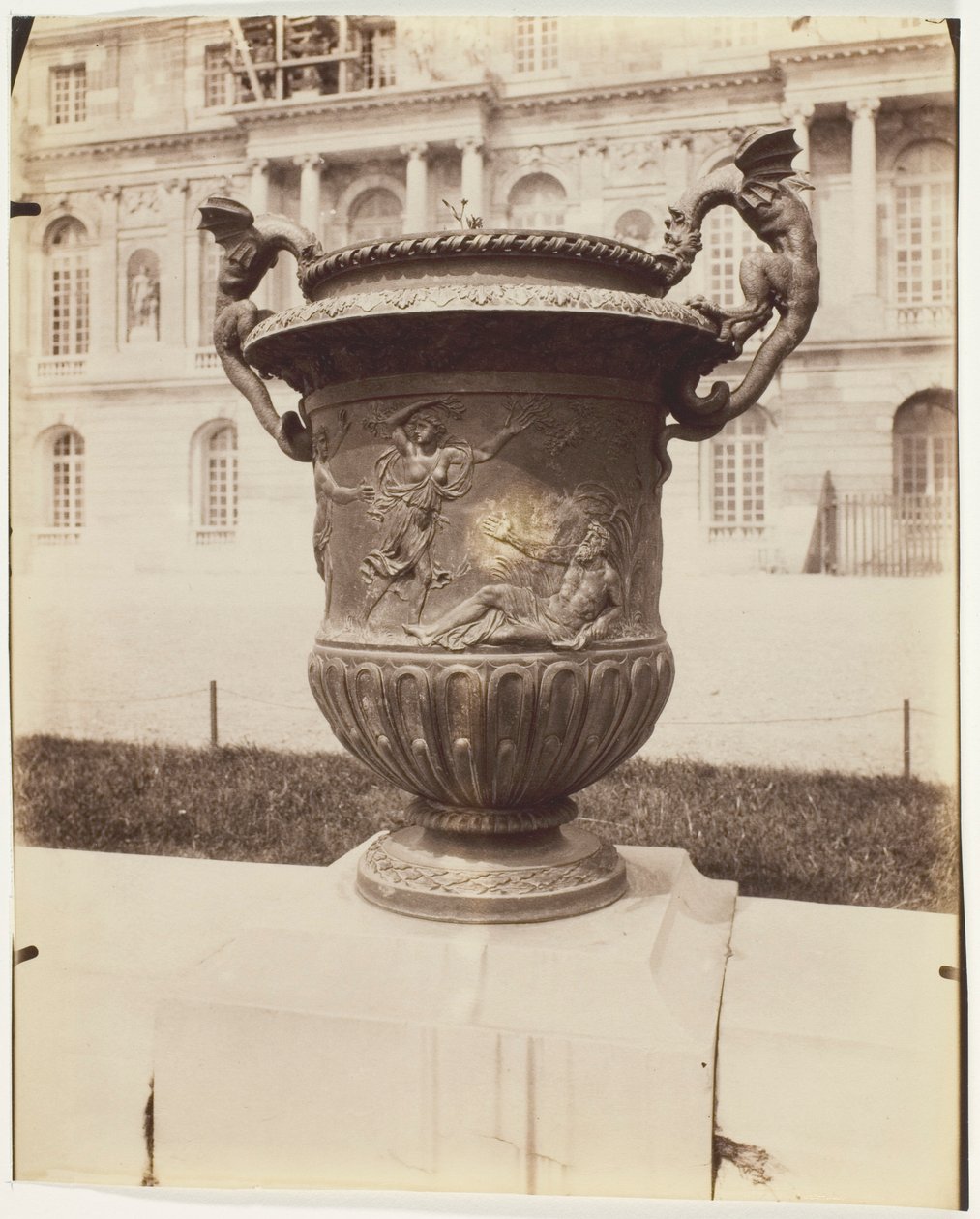 Versailles, Jarrón de Ballin de Jean Eugène Auguste Atget