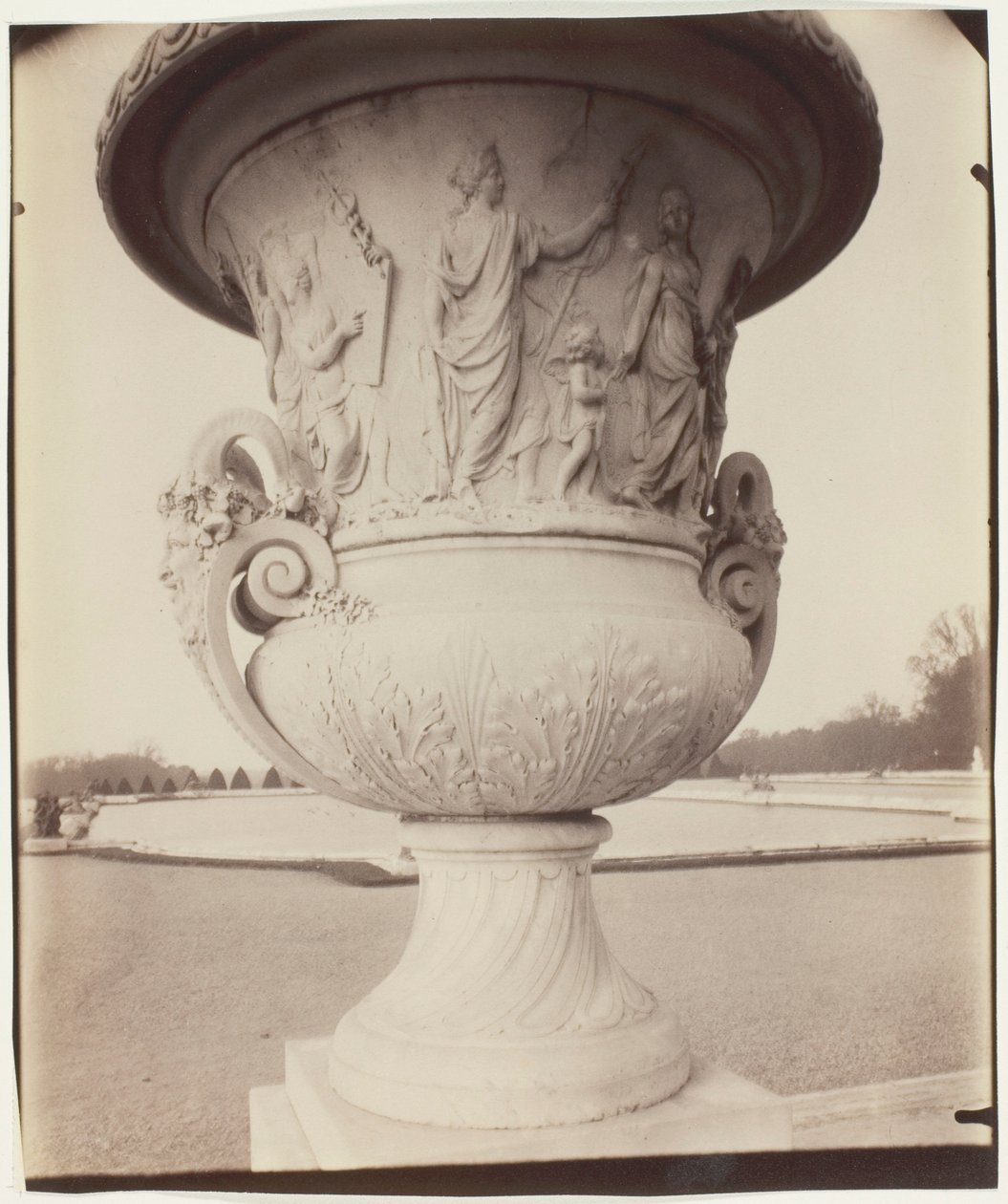 Versailles, Jarrón de Tuby de Jean Eugène Auguste Atget