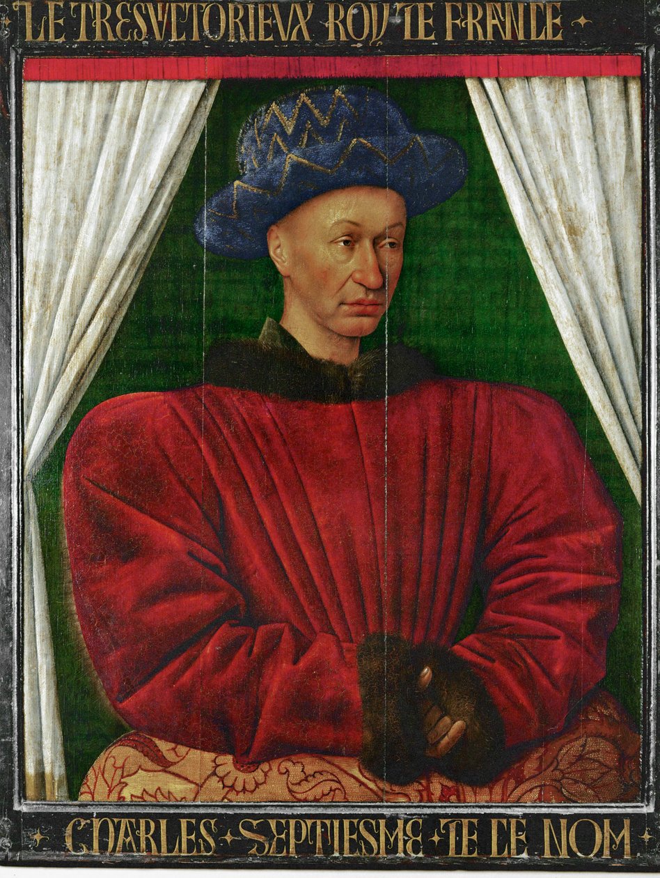 Carlos VII, rey de Francia ... de Jean Fouquet