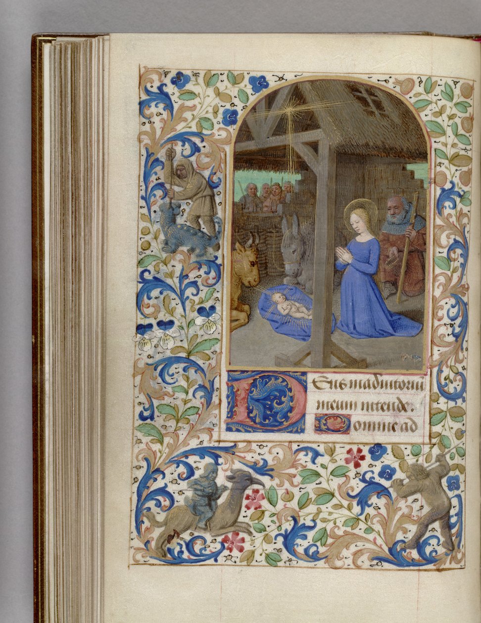 Natividad Libro de Horas, 1450-1499 de Jean Fouquet