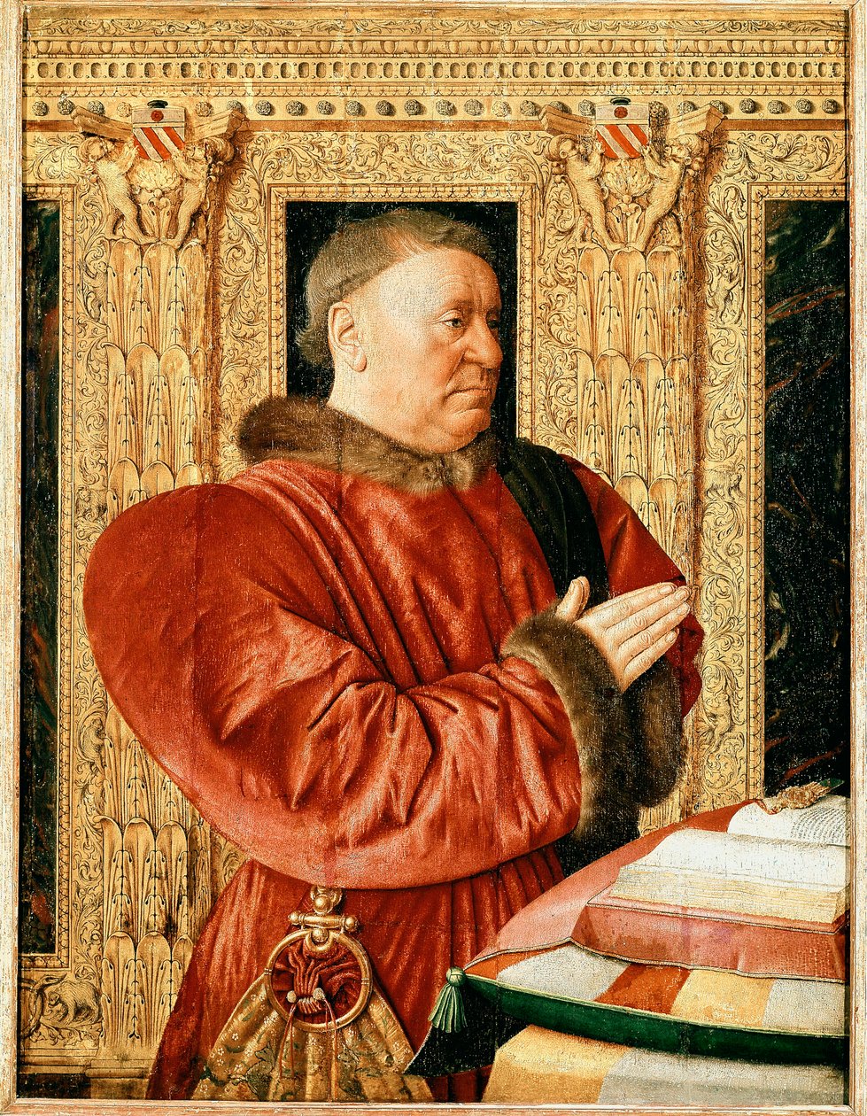 Retrato del Ministro de Justicia de Francia Guillaume Jouvenel des Ursins de Jean Fouquet