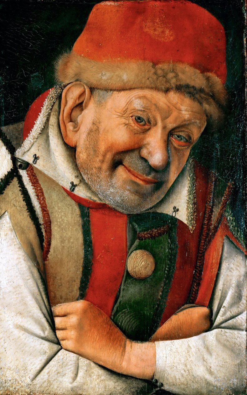Retrato del bufón Pietro Gonella de Jean Fouquet