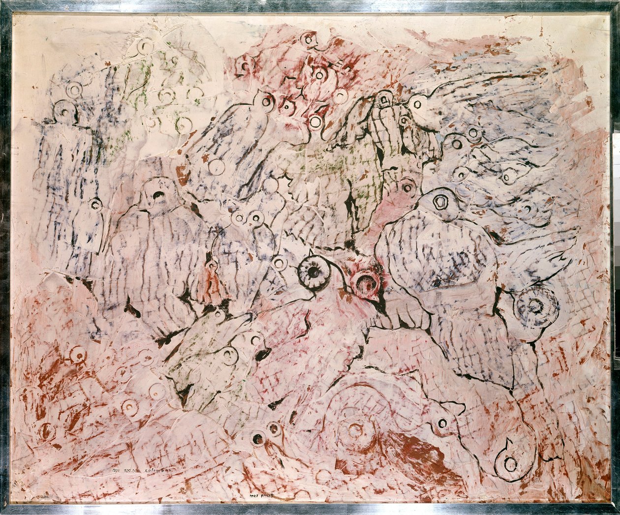 A las 100.000 palomas Pintura de Max Ernst (1891 - 1976) de Jean Francois Garneray