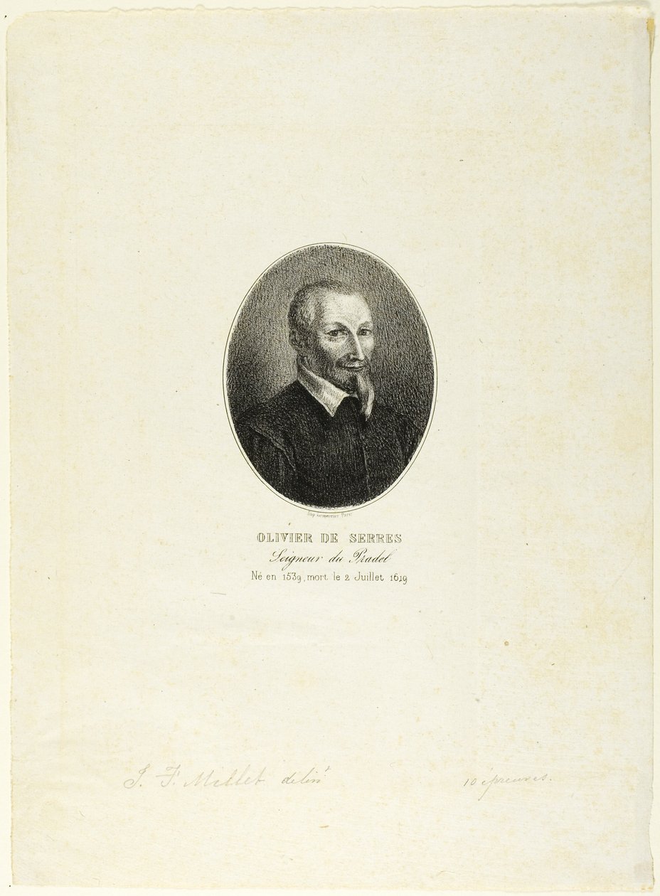 Olivier de Serres de Jean Francois Millet