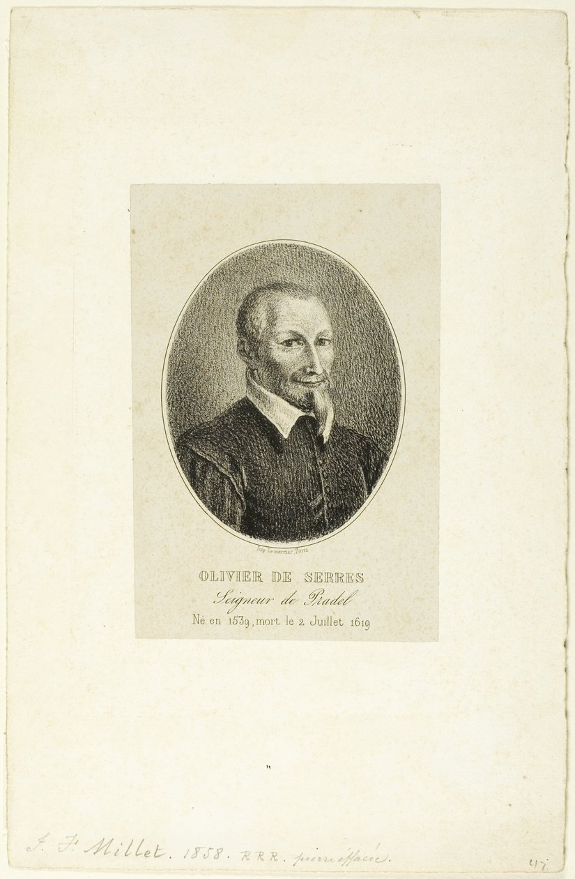 Olivier de Serres de Jean Francois Millet