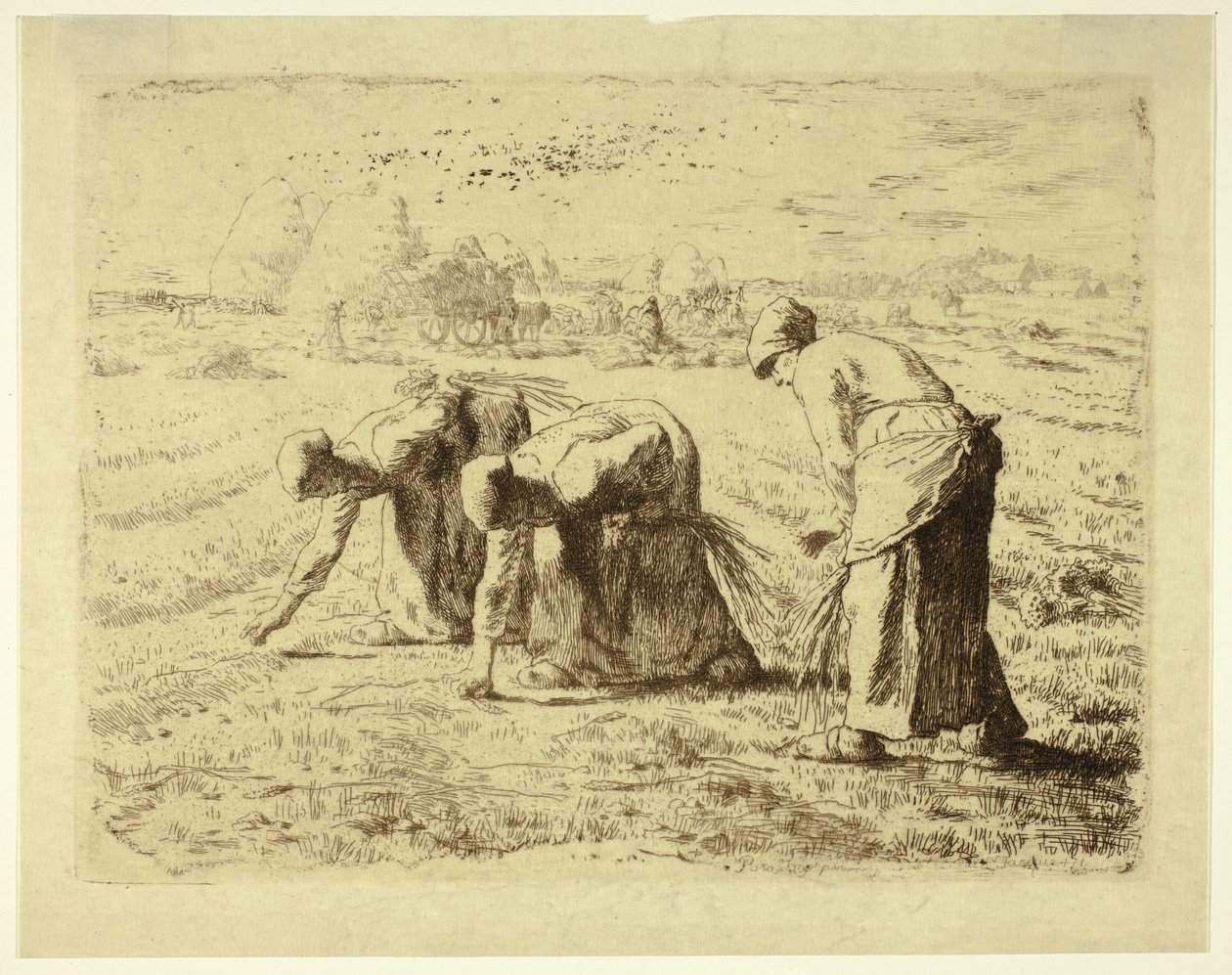 Las Espigadoras de Jean Francois Millet