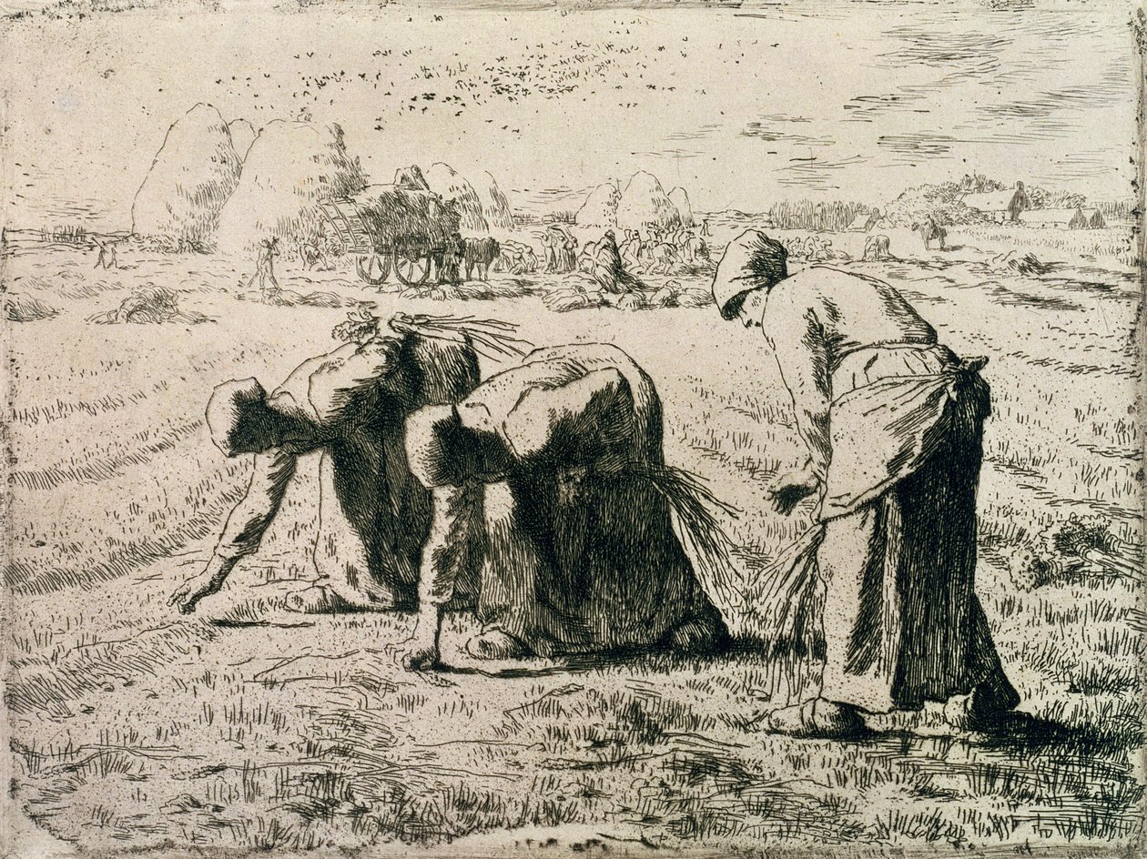 Las Espigadoras, 1855 de Jean Francois Millet