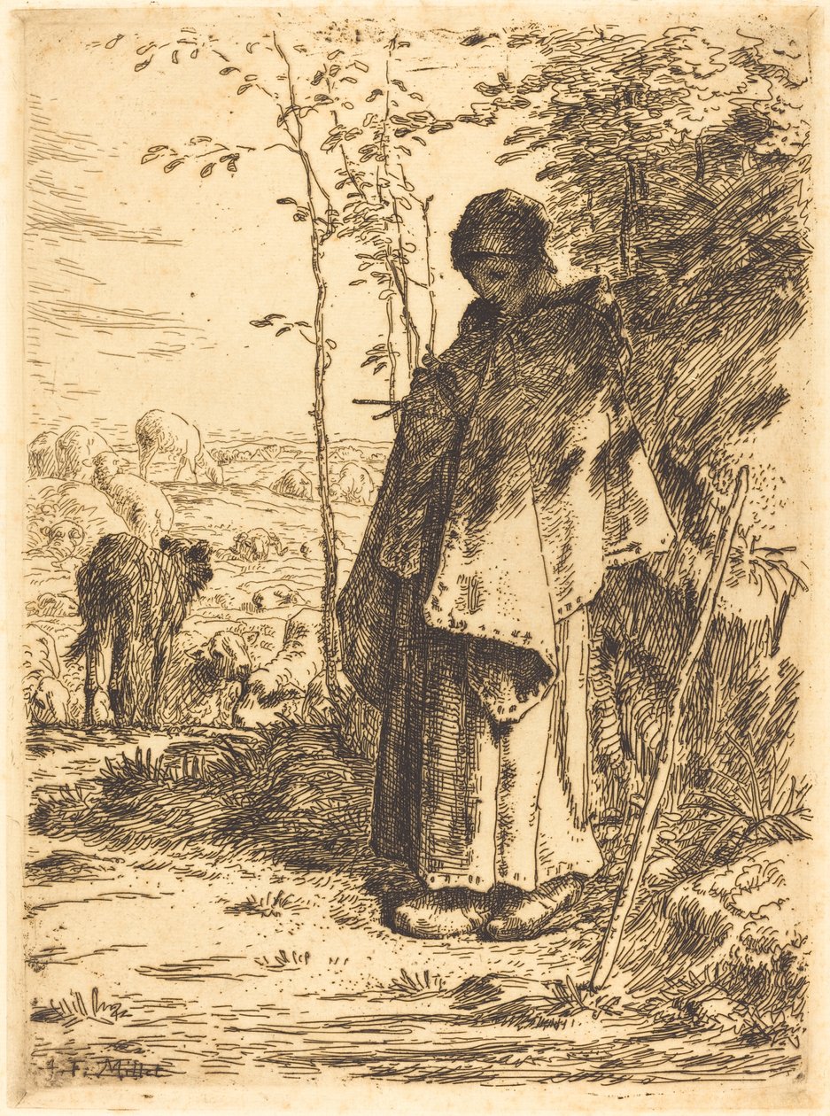 La Gran Pastora de Jean Francois Millet