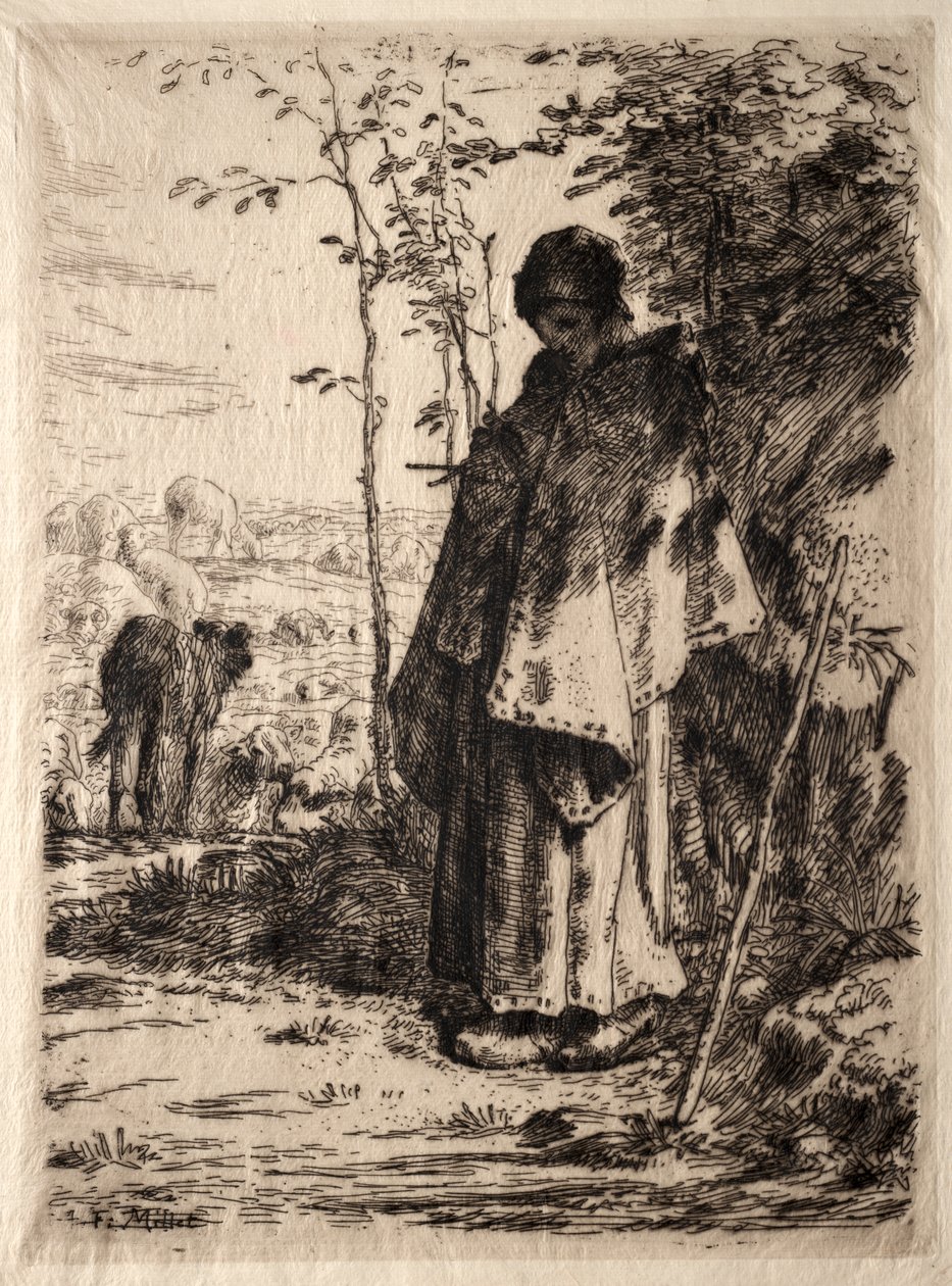 La Gran Pastora de Jean Francois Millet
