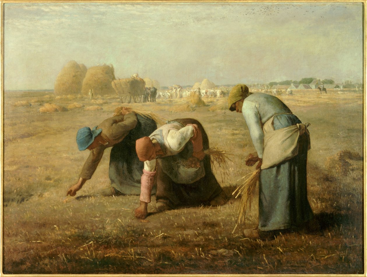 Las espigadoras de Jean Francois Millet