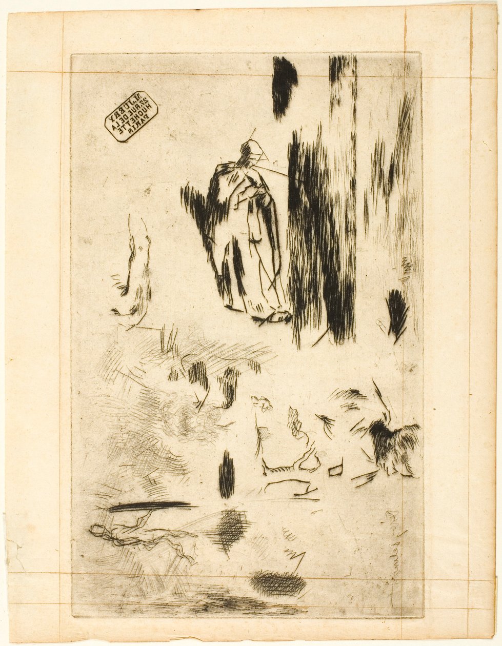 Varios bocetos de Jean Francois Millet