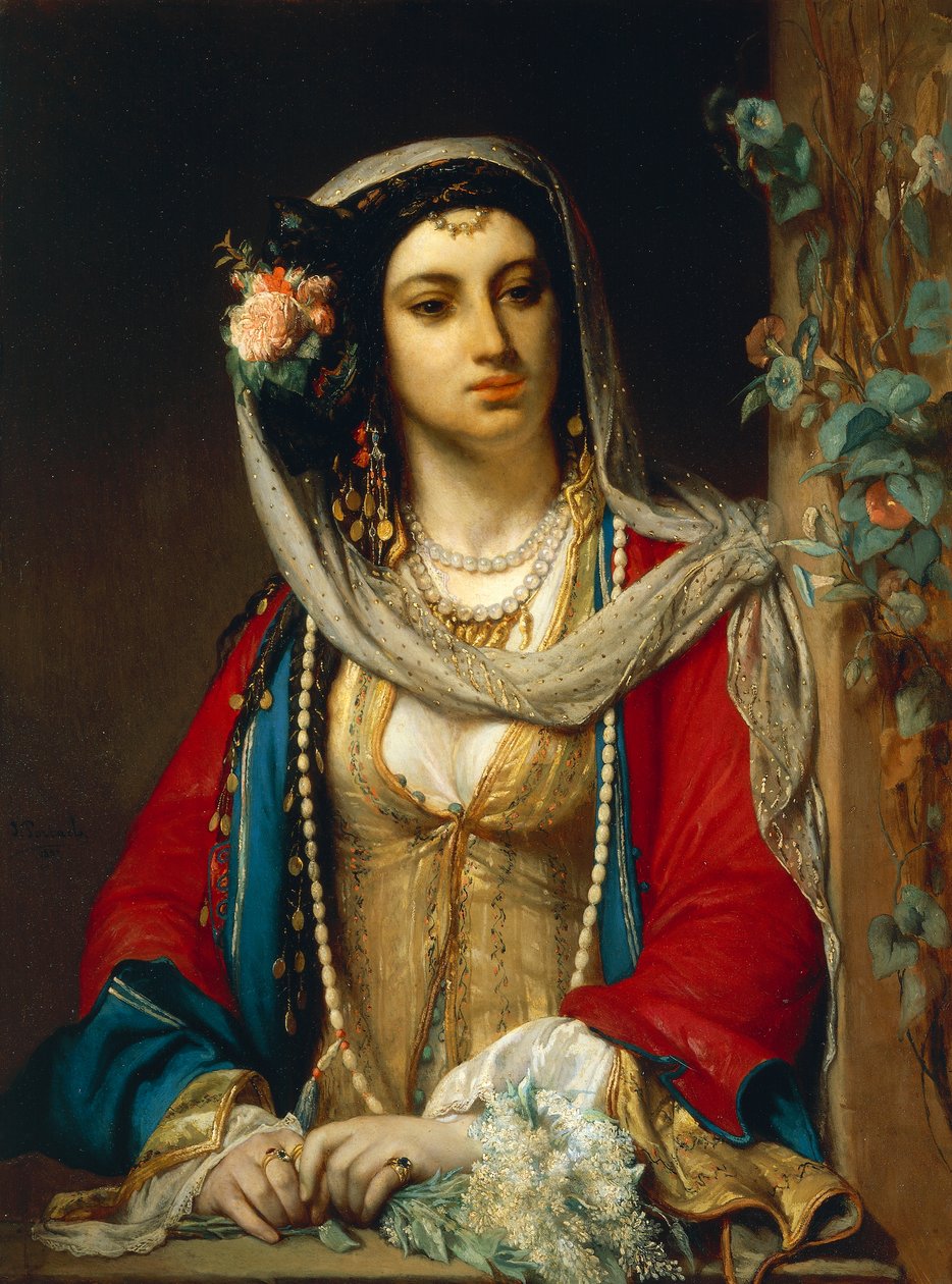 Mujer judía de El Cairo de Jean Francois Portaels