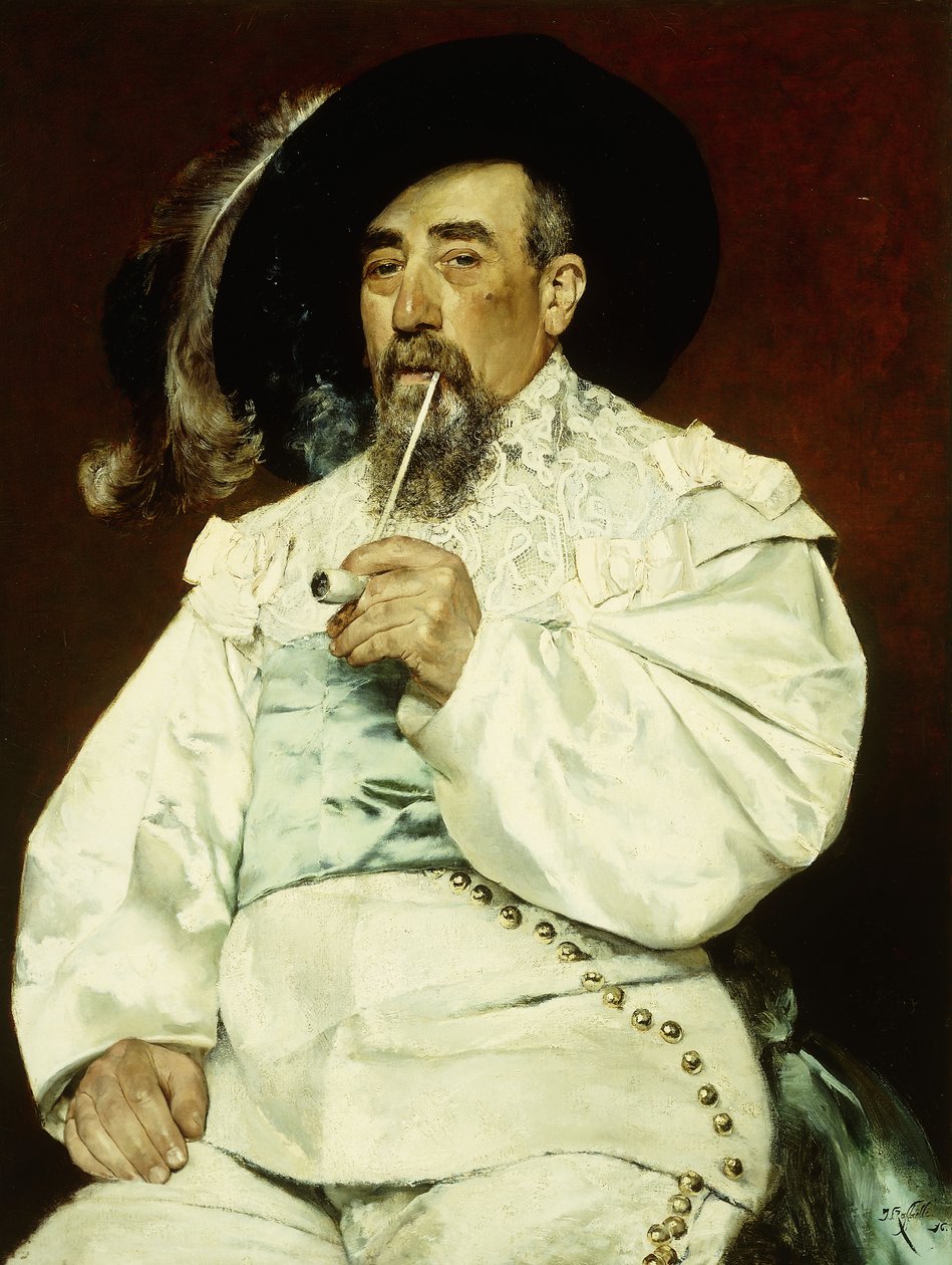 Retrato de un caballero, 1876 de Jean Francois Raffaelli