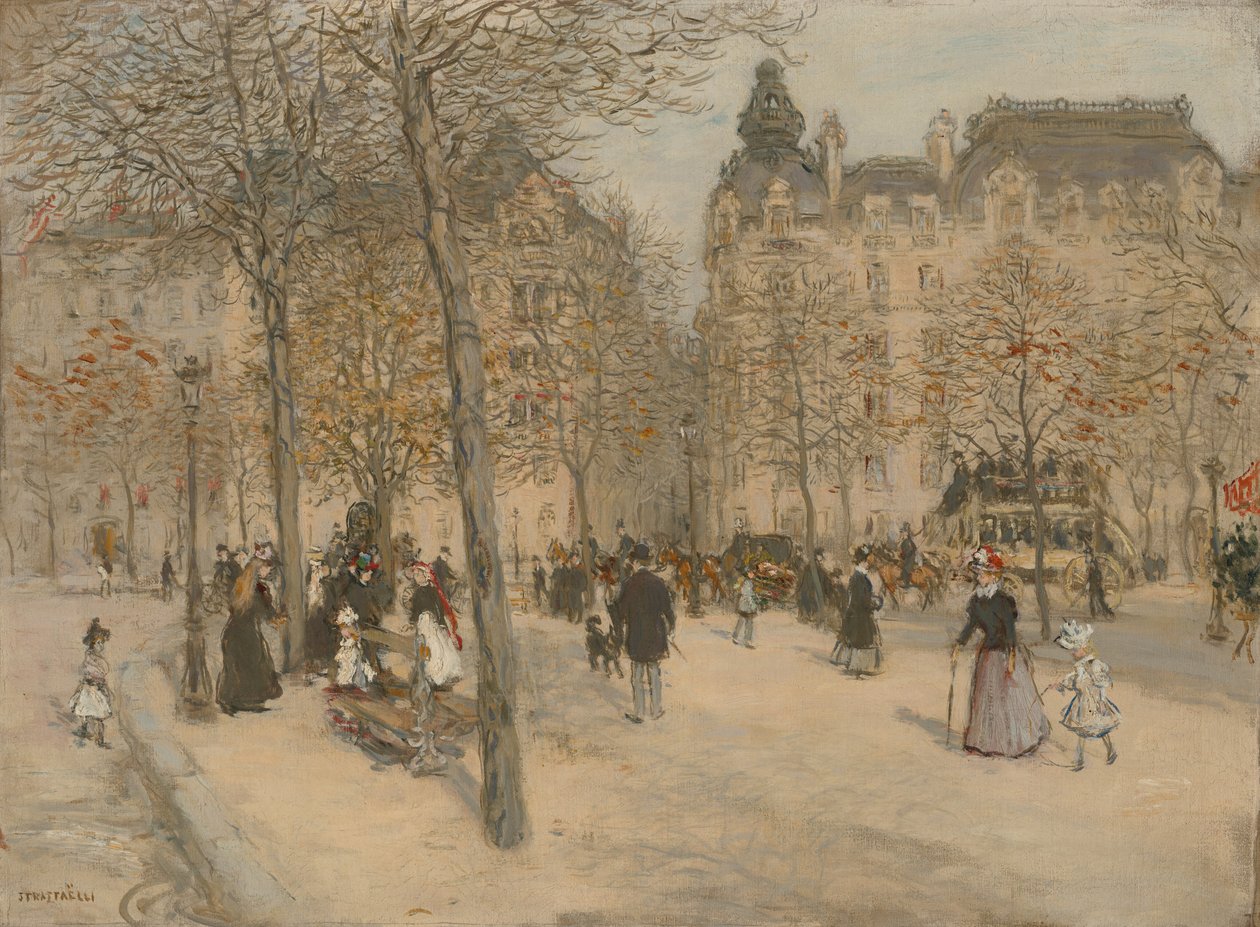 Plaza de París de Jean Francois Raffaelli