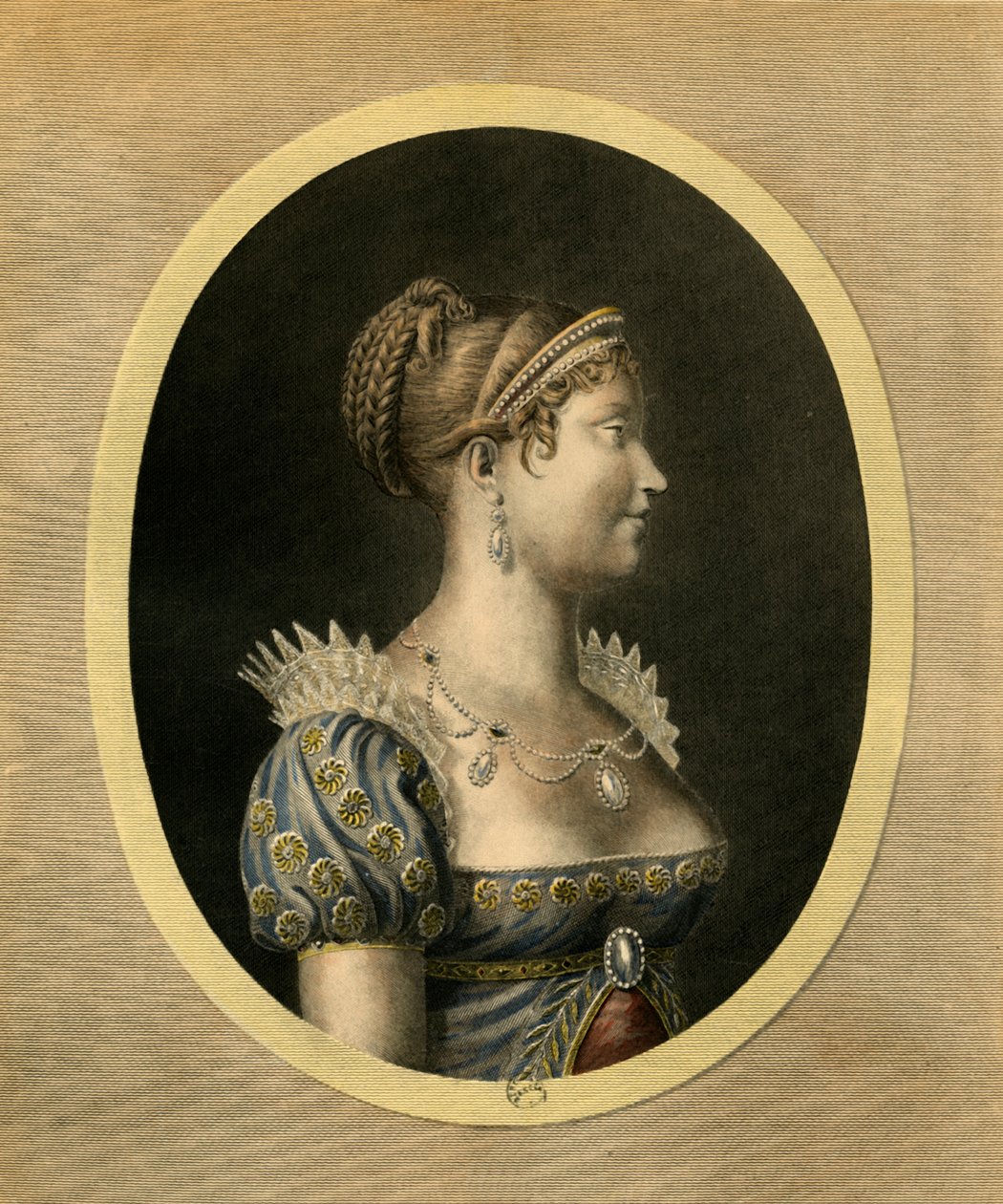 Marie Louise, Duquesa de Parma de Jean Francois Ribault