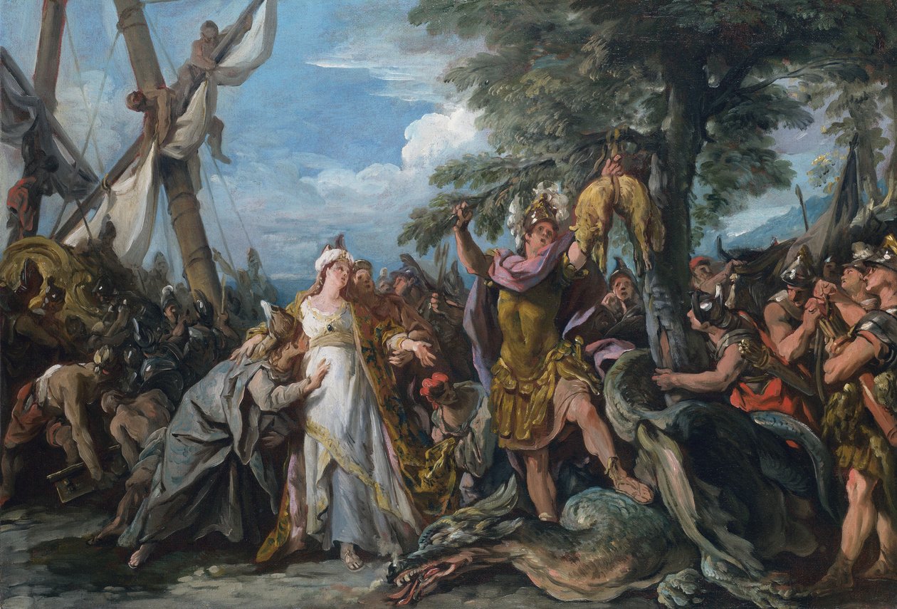 La captura del Toisón de Oro de Jean François de Troy