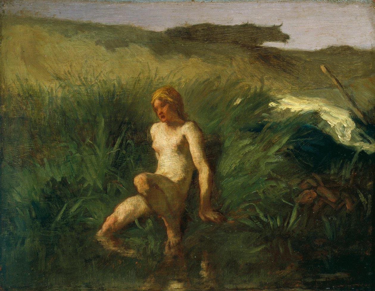 La Baigneuse  La Baigneuse La bañista de Jean Francois Millet