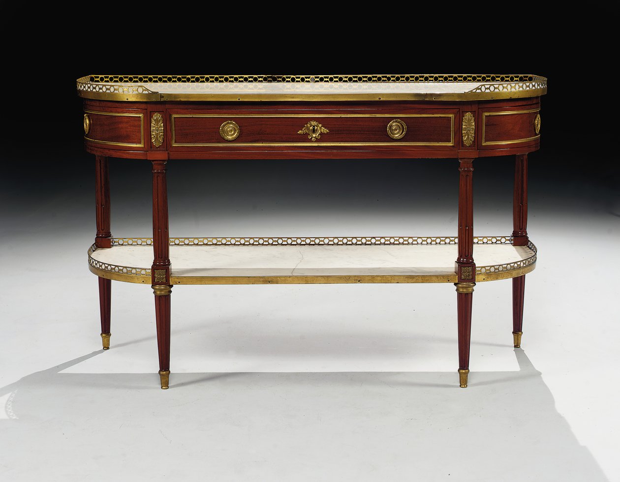 Consola Desserte de Luis XVI de Jean Frederic Birckel