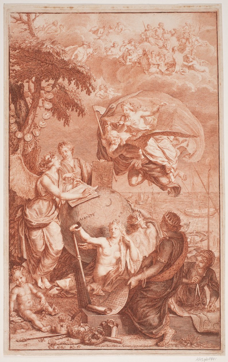 Alegoría de la navegación de Jean Frederic Herman