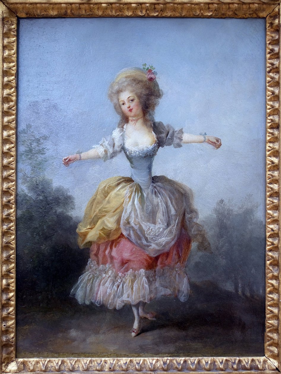 Bailarina en Louis XVI de Jean Frederic Schall