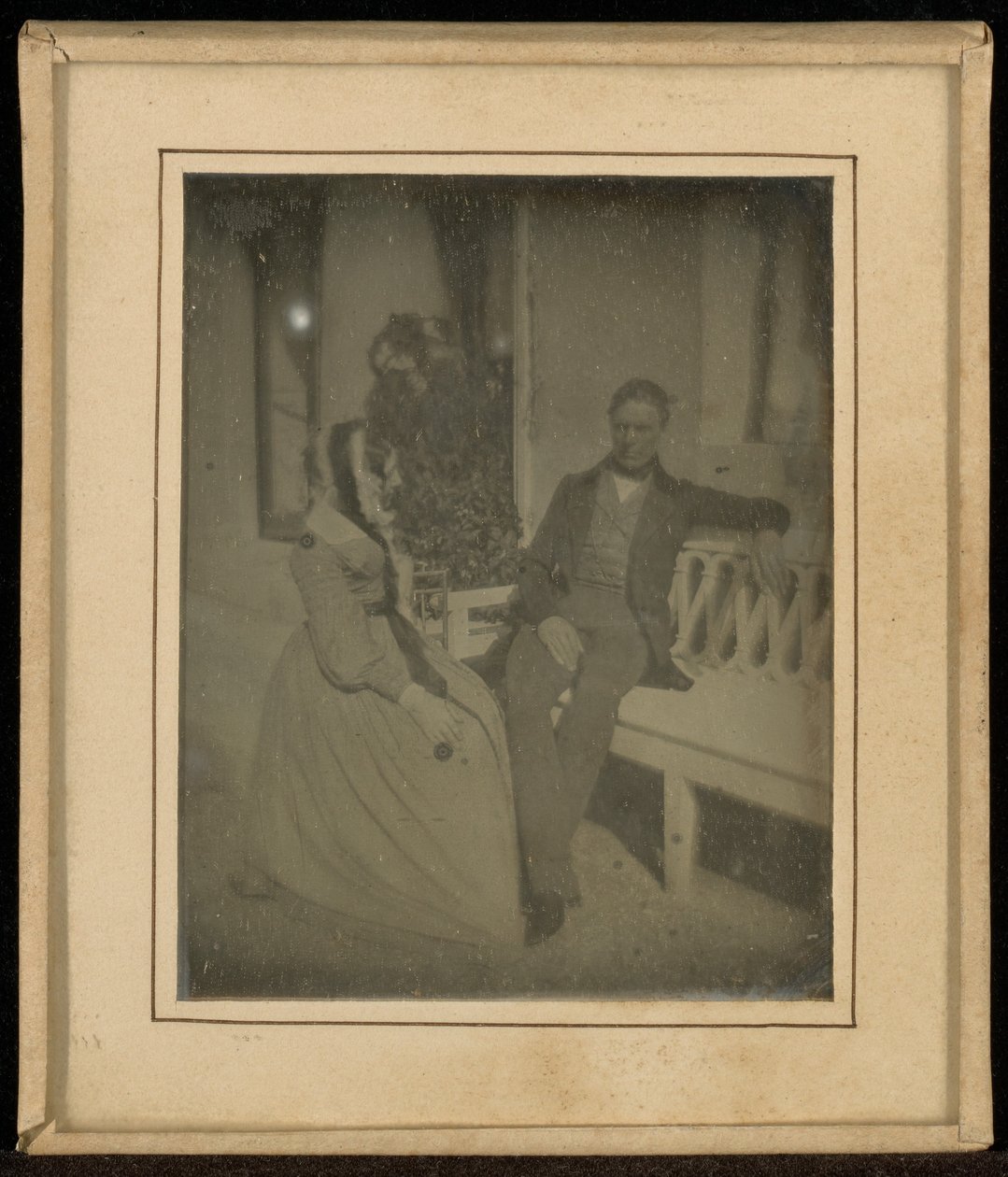 [Retrato de Anna de Westphalen y su marido] de Jean Gabriel Eynard