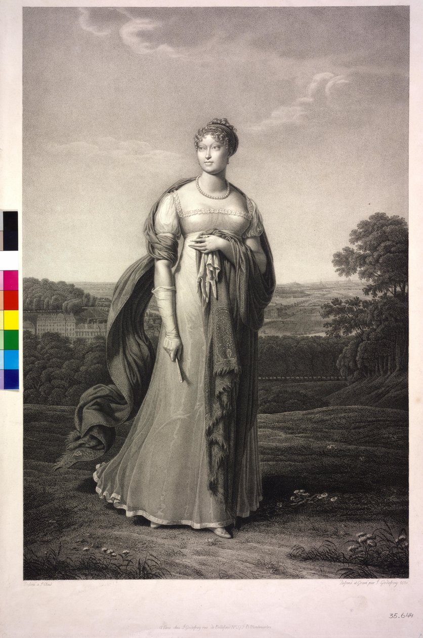 Archiduquesa de Austria María Luisa de Jean Godefroy