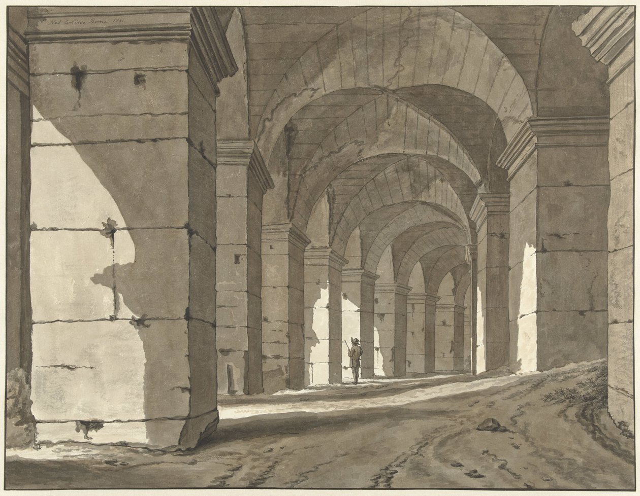 Vista del Coliseo de Jean Grandjean
