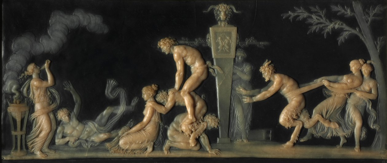 El juego del salto de rana, 1785 de Jean Guillaume Moitte