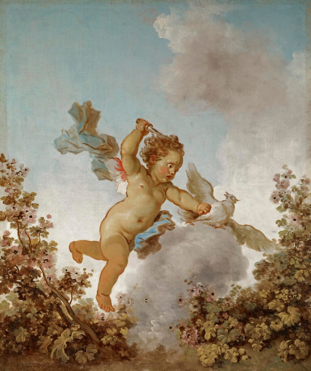 Fragonard - El progreso del amor El vengador, 1790-91 de Jean Honore Fragonard