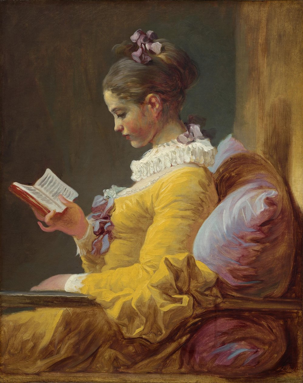 Mujer lectora de Jean Honore Fragonard