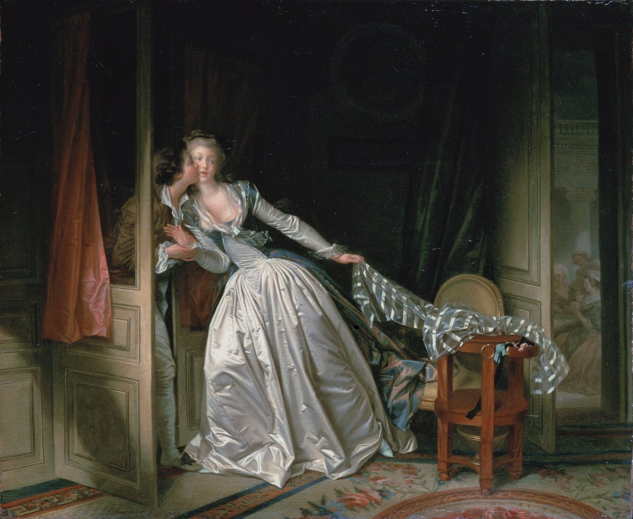 El beso robado de Jean-Honore Fragonard