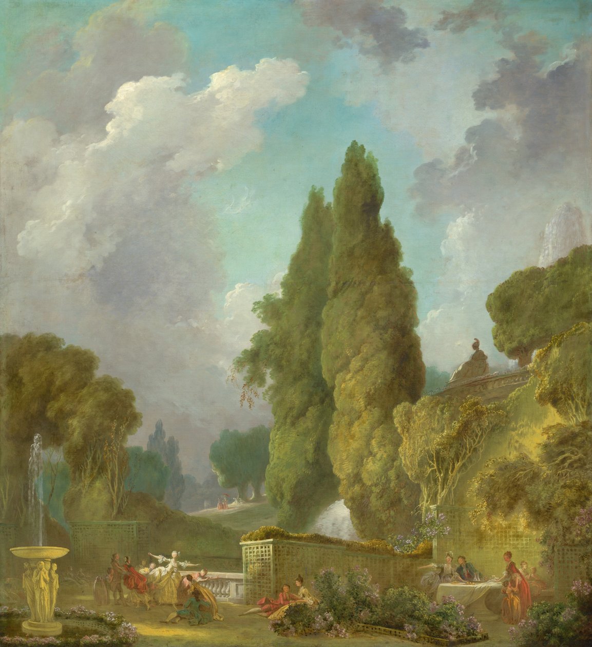 La gallina ciega, c. 1775-1780 de Jean Honore Fragonard